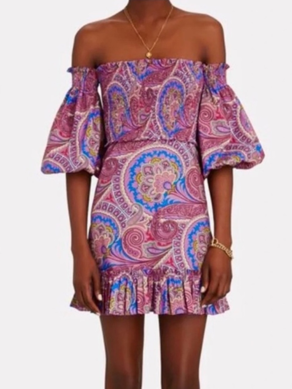 Alexis Alona Paisley Mini Dress, size S